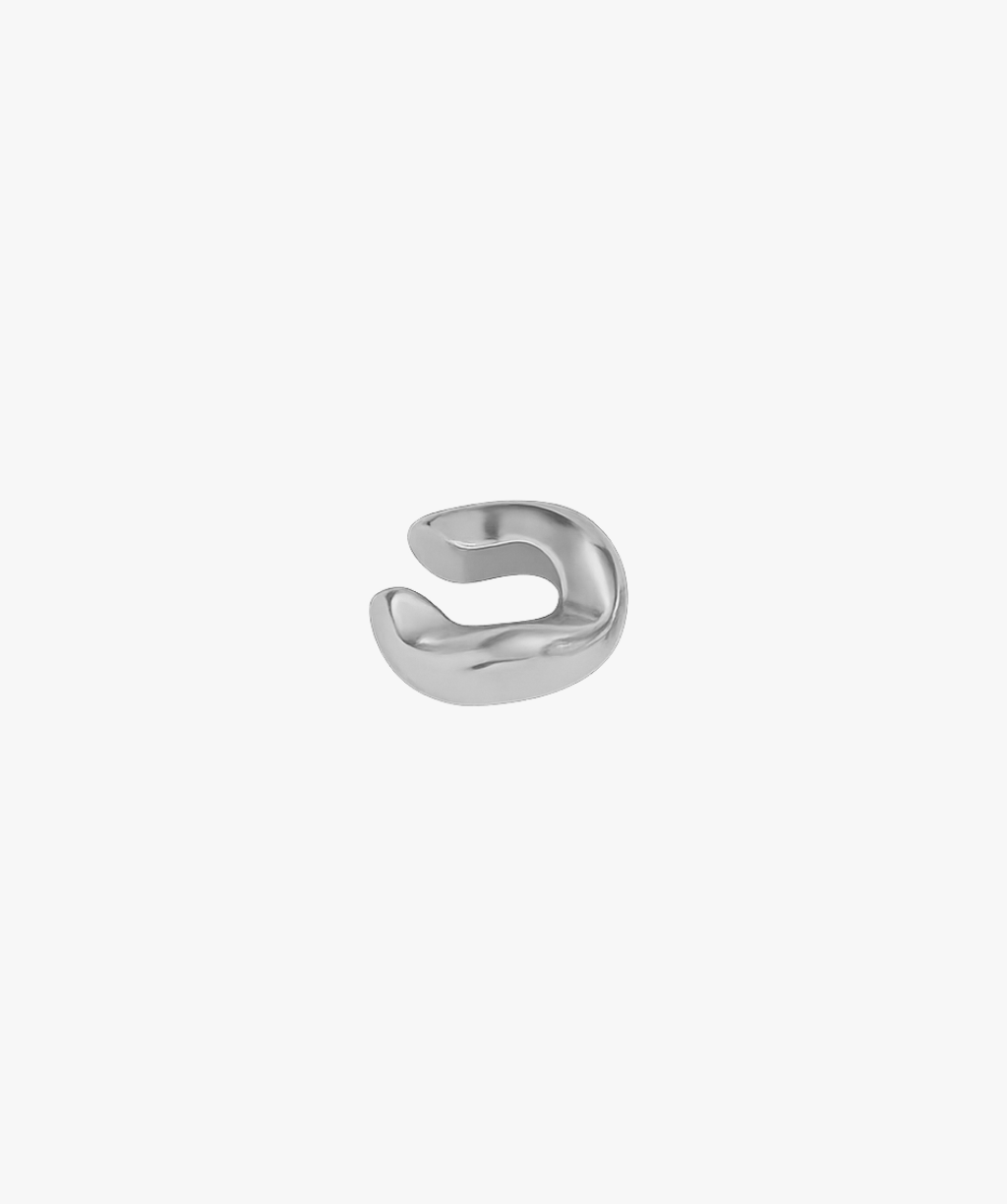 WAVY EARCUFF SILVER